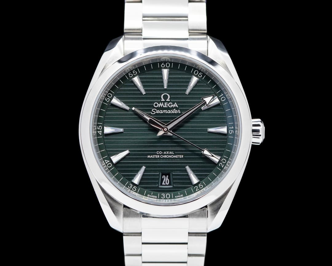 Omega Seamaster Aqua Terra Co-Axial Master Green Dial SS / SS 41mm 