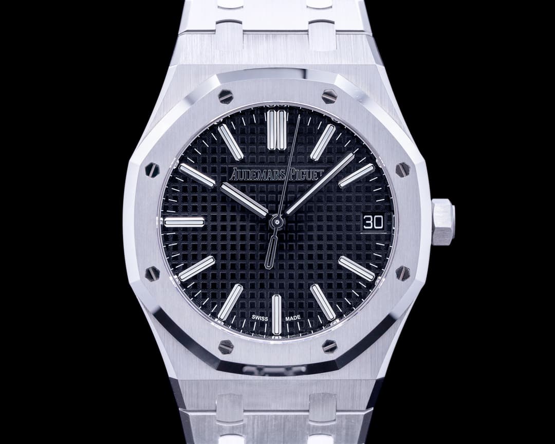 Audemars Piguet Royal Oak Black Dial 15510ST 50th Anniversary