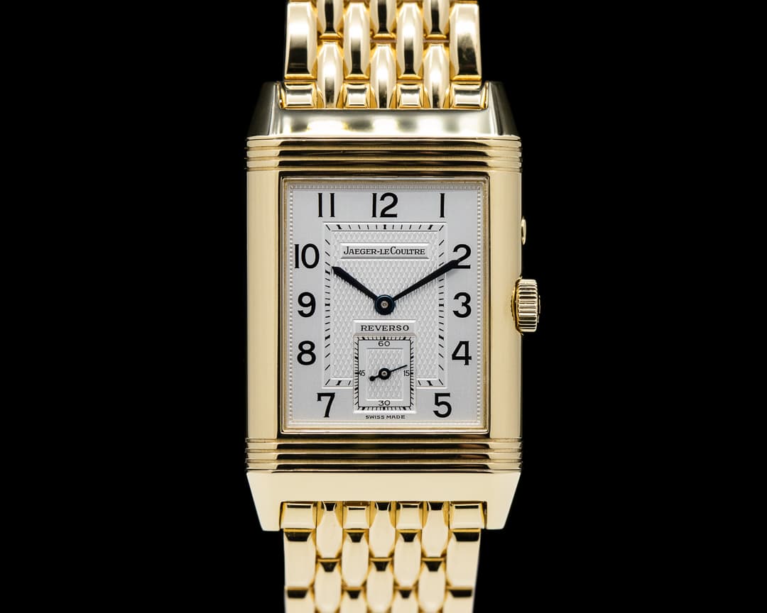Jaeger LeCoultre Reverso Duoface Yellow Gold / Bracelet