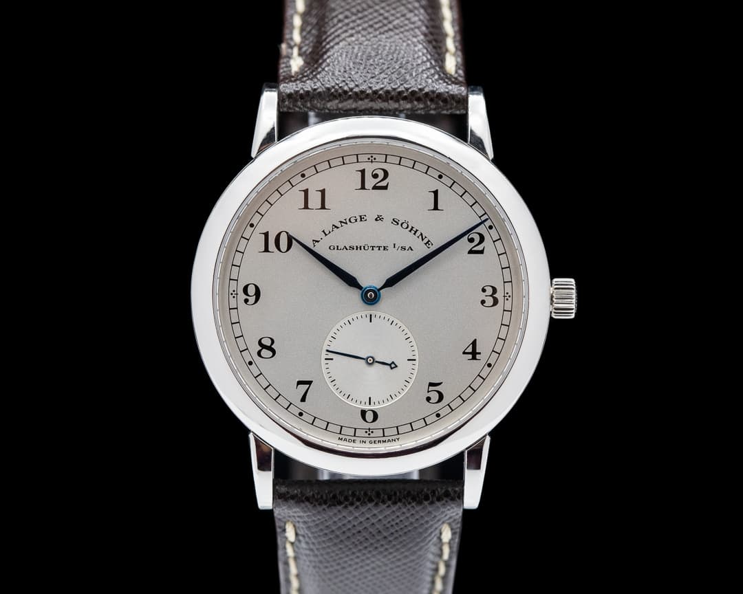 A. Lange and Sohne 1815 Platinum Silver Dial 36mm