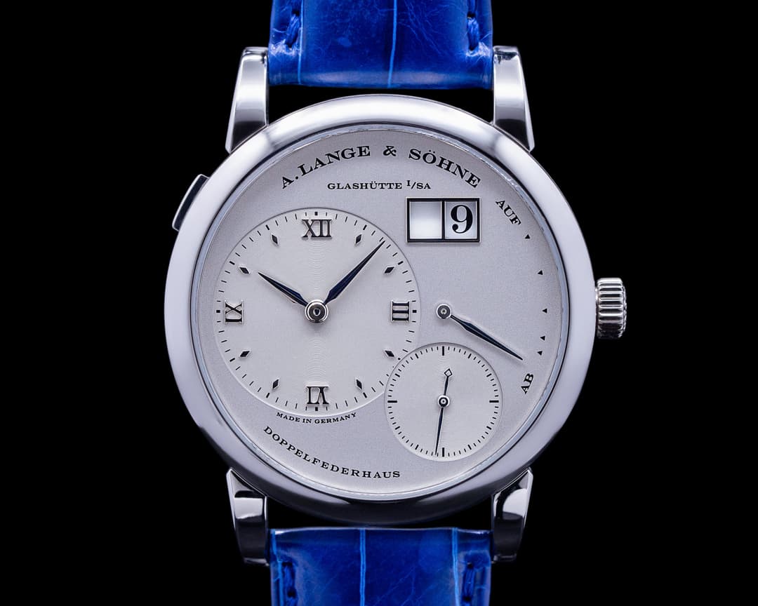 A. Lange and Sohne Lange 1 101.025 Platinum "STEALTH" Silver Dial