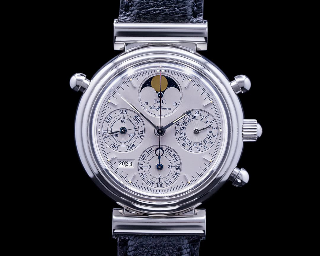 IWC Da Vinci Perpetual Calendar Chronograph Split Second Platinum