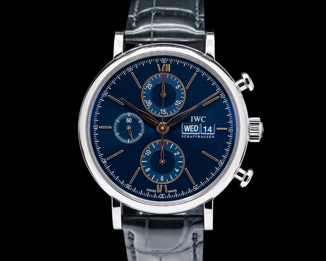 IWC Portofino Chronograph Blue Dial SS