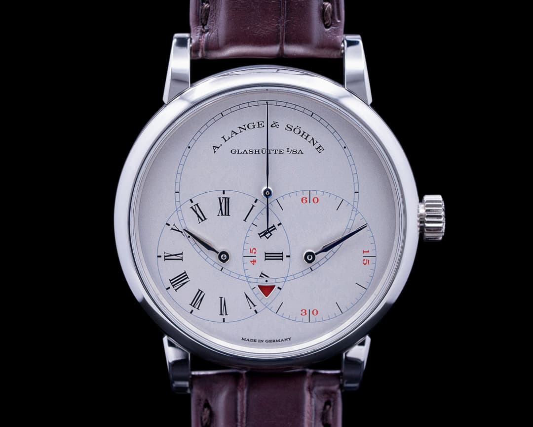A. Lange & Söhne Richard Lange 252.025 JUMPING SECONDS Platinum Limited  