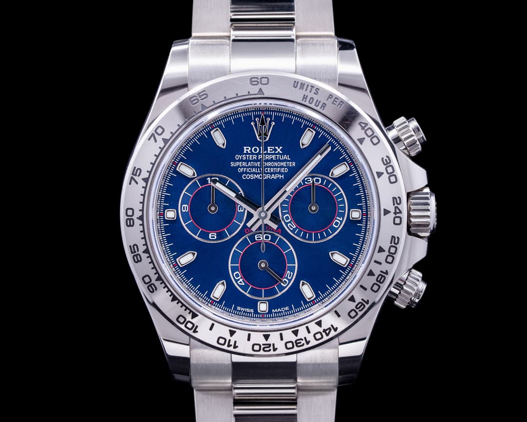 Rolex Daytona 116509 Blue Dial 18K White Gold