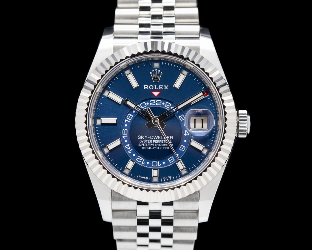 Rolex Sky Dweller 326934 Steel Blue SS / Jubilee