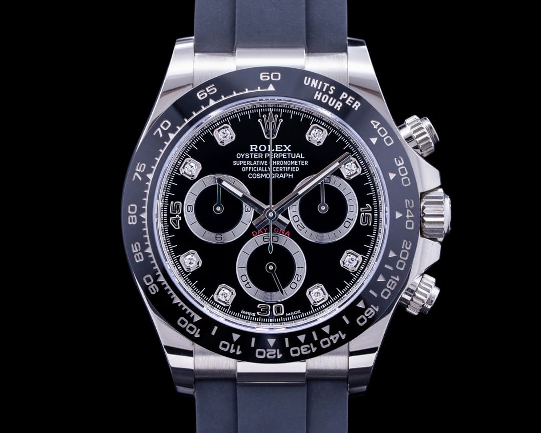 Rolex Daytona 116519 18K Ceramic Black Diamond Dial 2022