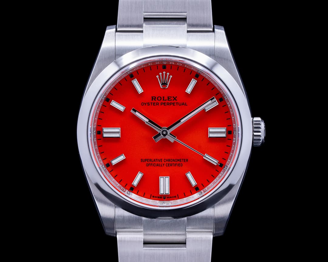 Rolex Oyster Perpetual 126000 36MM SS Coral 2022