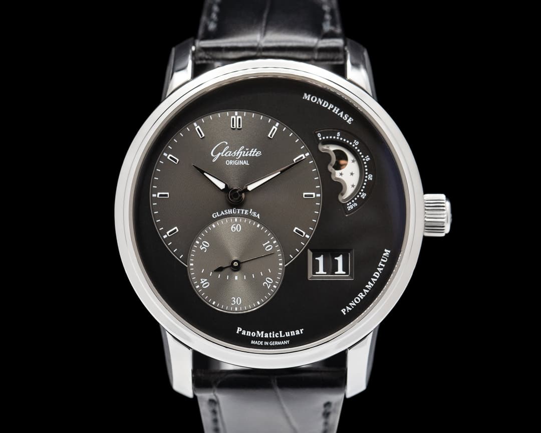 Glashutte Original PanoMatic Lunar SS Grey Dial