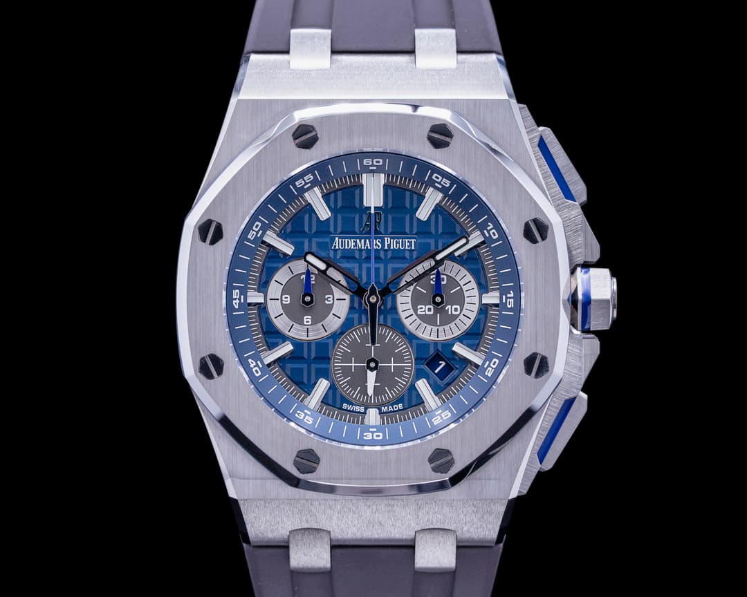Audemars Piguet Royal Oak Offshore 26480TI Blue Dial 42mm Titanium