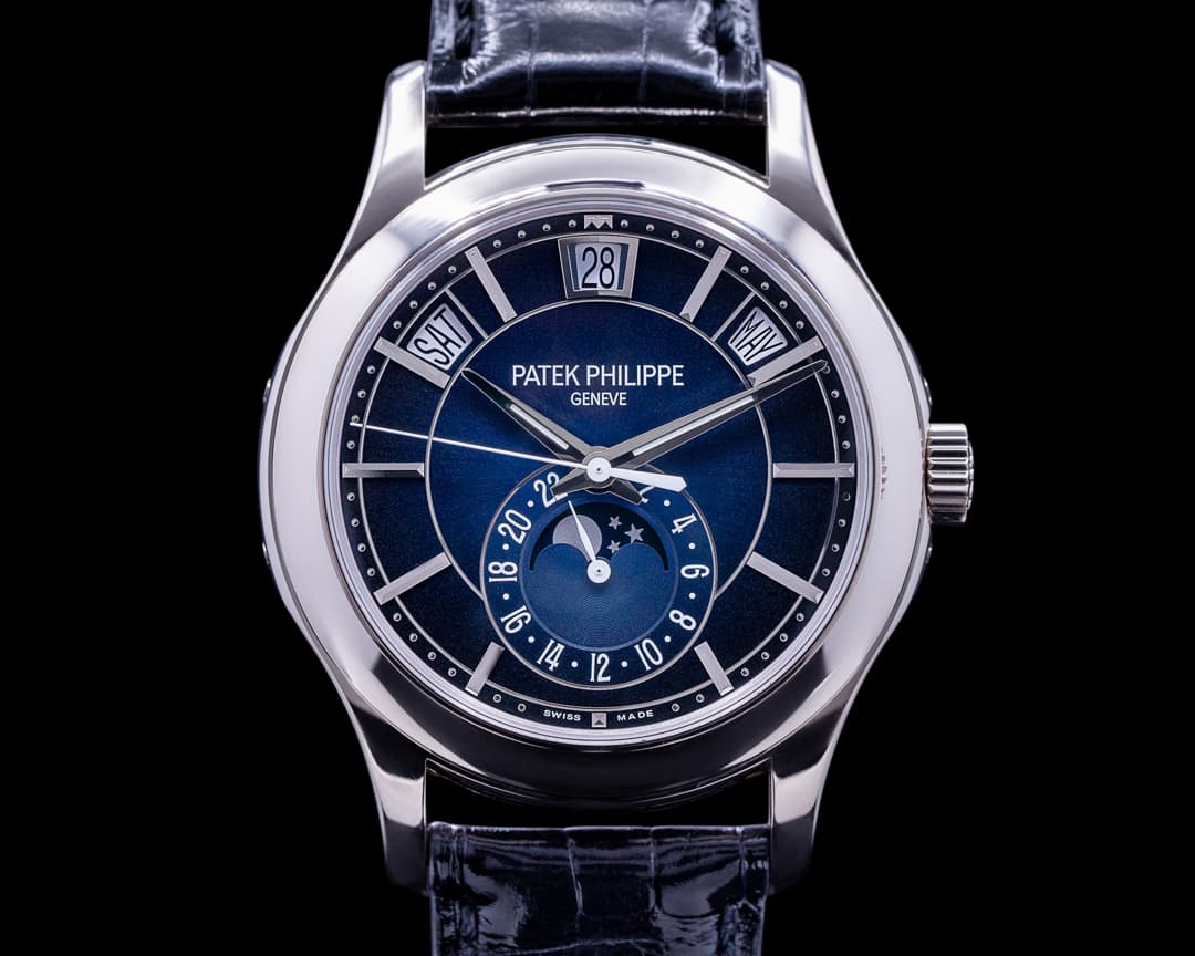 Patek Philippe Annual Calendar 5205G Blue Dial 18K White Gold 2020
