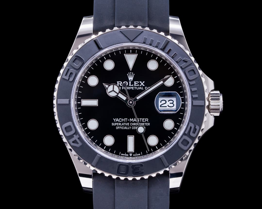 Rolex Yacht Master 226659 18K White Gold / Rubber 42MM 