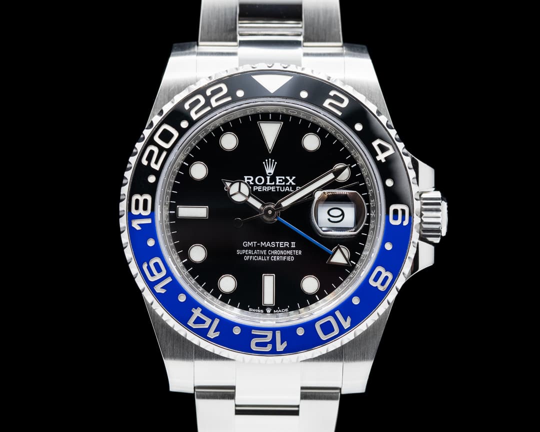 Rolex GMT Master II 126710 Ceramic "Batman" SS / SS