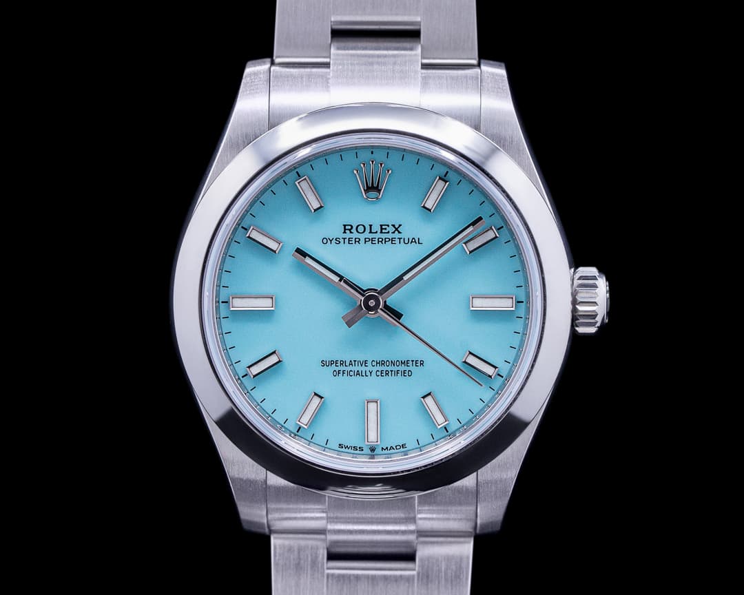 Rolex Oyster Perpetual 277200 31mm SS / Turquoise 2023 UNWORN