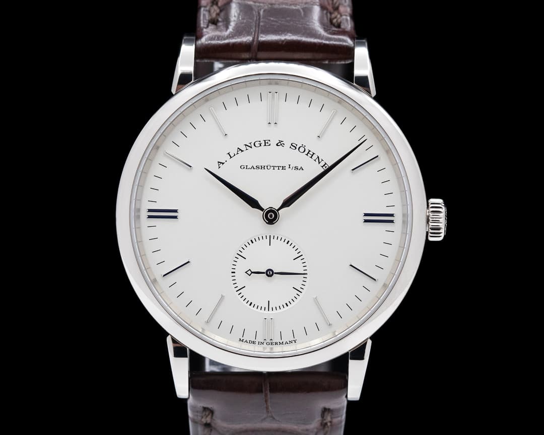 A. Lange and Sohne Saxonia 219.026 Manual Wind 18K White Gold 2023