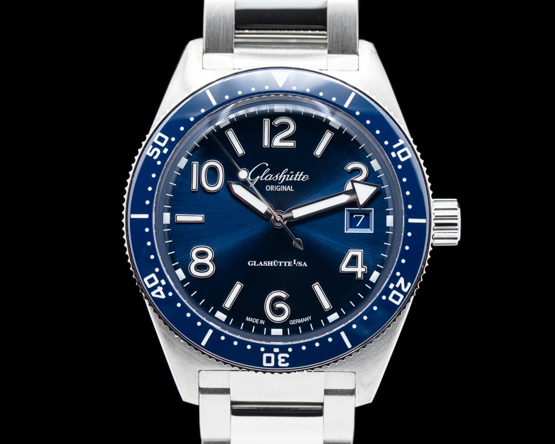 Glashutte Original SeaQ Blue Dial SS / Bracelet 2022