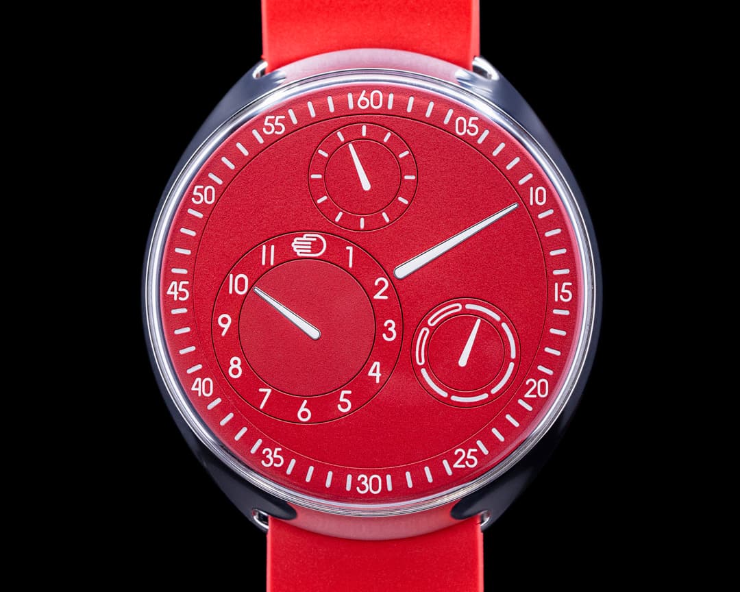 Ressence Type 1 Slim "Red" FULL SET