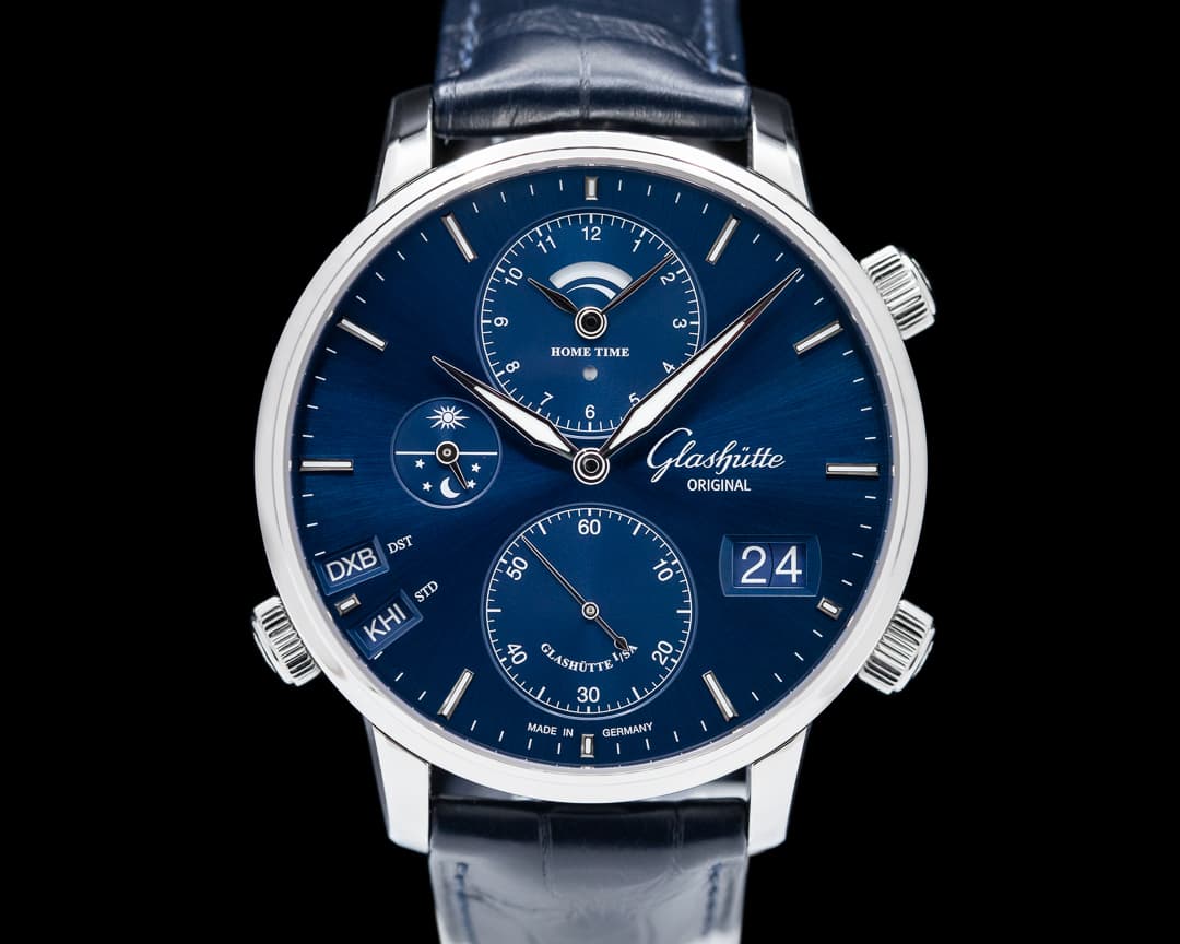 Glashutte Original Senator Cosmopolite Blue Dial 2023