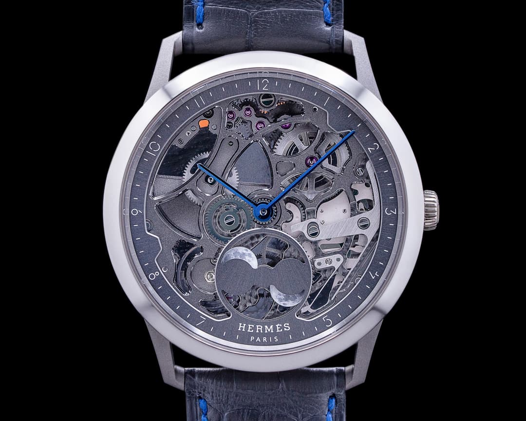 Hermes Slim d'Hermes Squelette Lune UNWORN