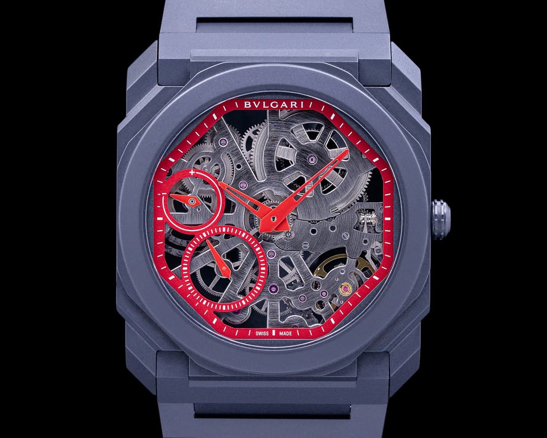 Bulgari Octo Finissimo Skeleton Red Limited Edition Ceramic