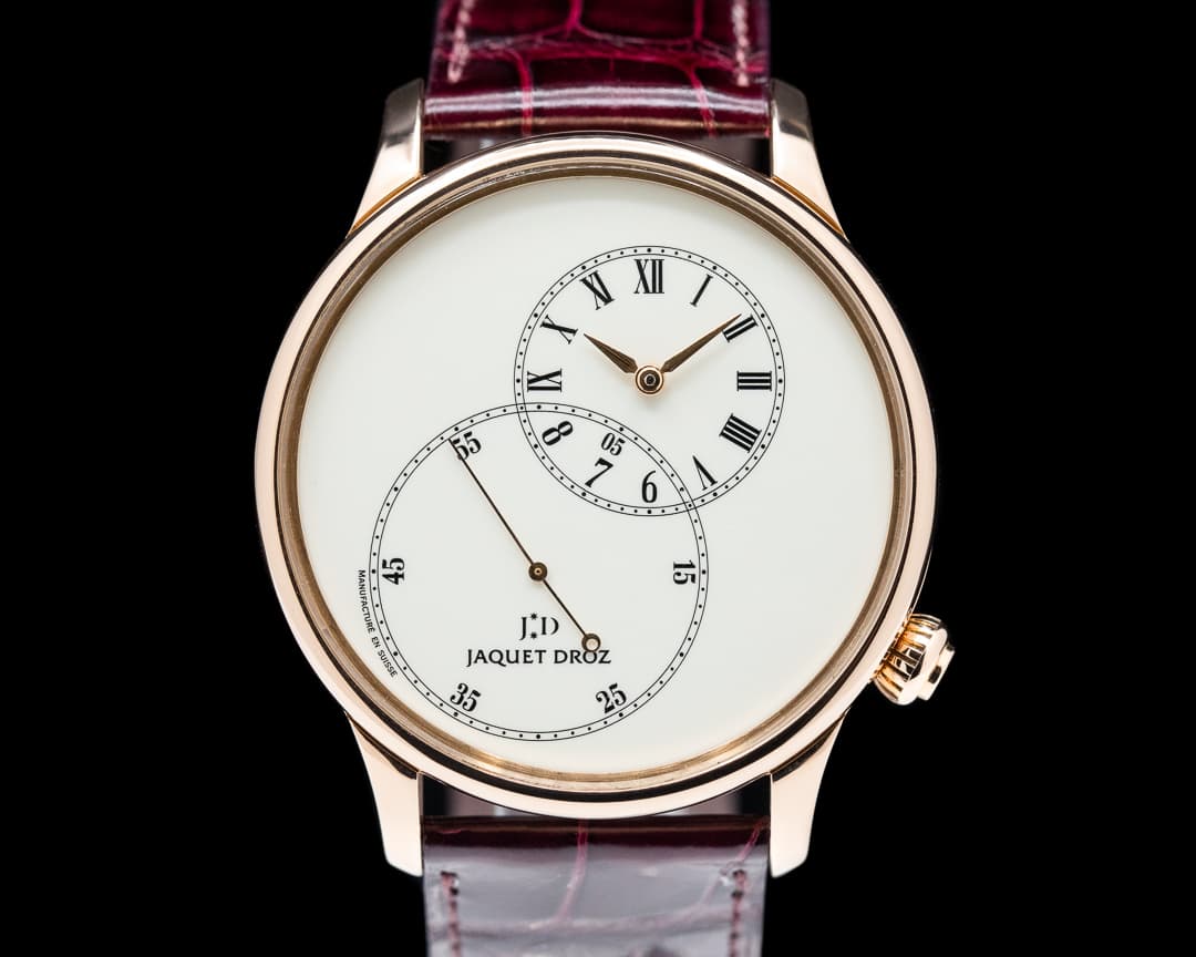 Jaquet Droz Grande Seconde Off Center Rose Gold Ivory Dial 43mm