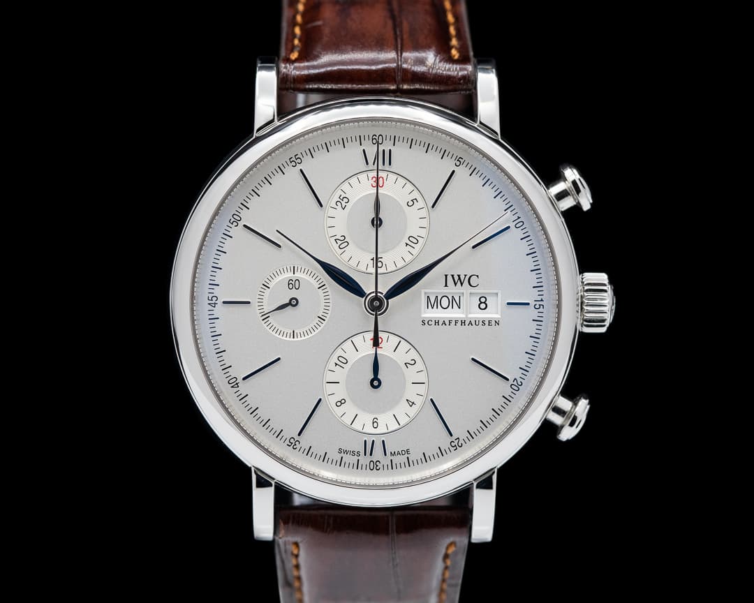 IWC Portofino Chronograph SS Silver Dial 2022