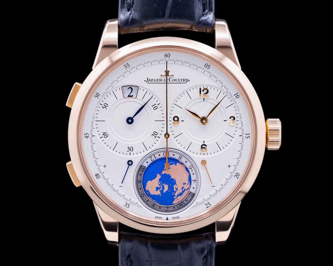 Jaeger LeCoultre Duometre Travel Time 18K Rose Gold 