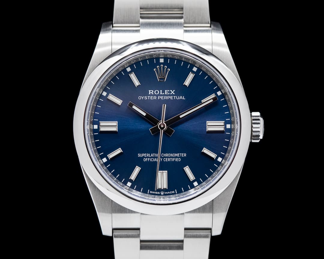 Rolex Oyster Perpetual 126000 36MM SS Blue Dial 2021