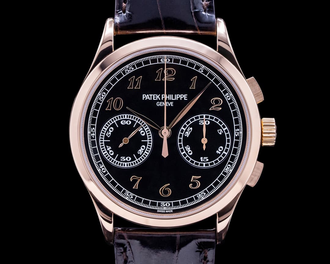 Patek Philippe Chronograph 5170R 18K Rose Gold Black Dial 