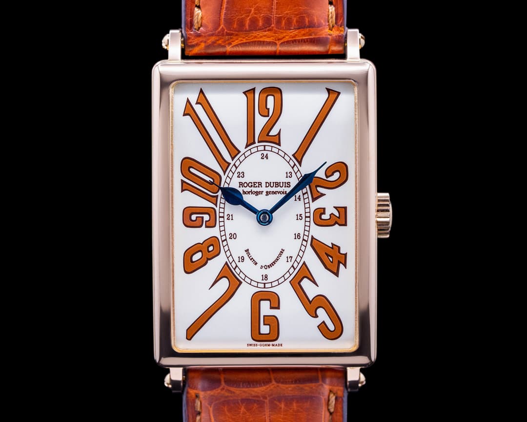 Roger Dubuis Much More XL 18K Rose Gold White Dial FULL SET 