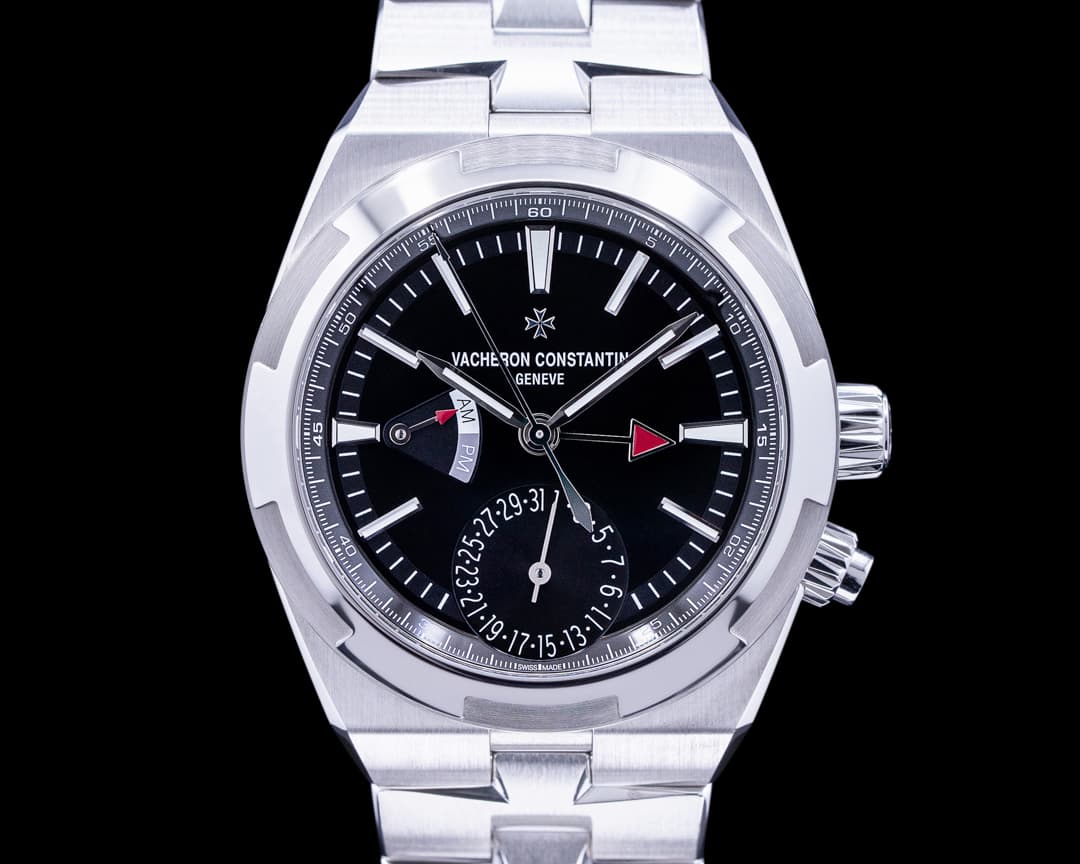 Vacheron Constantin Overseas Dual Time 7900V SS Black Dial FULL SET