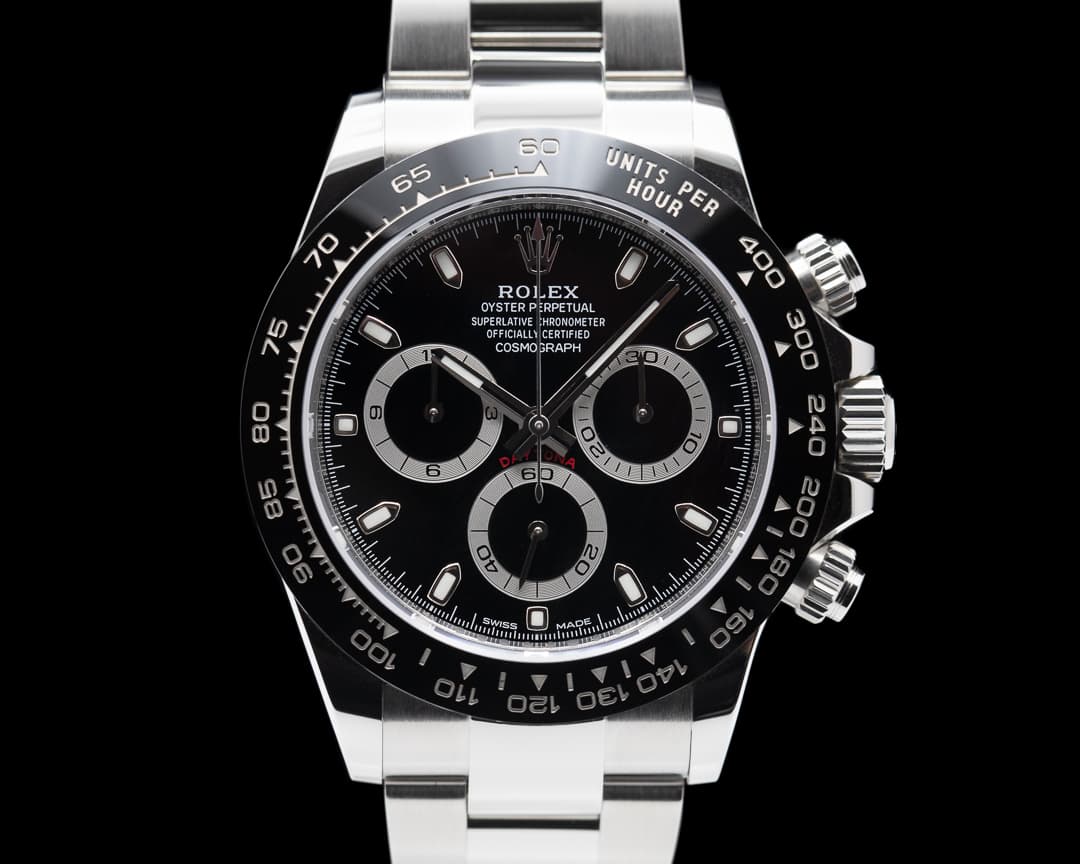 Rolex Daytona 116500 Ceramic Bezel SS / Black Dial