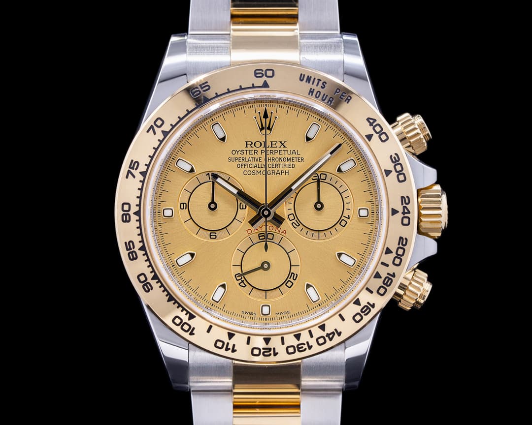 Rolex Daytona Champagne Dial 18K Yellow Gold / SS 2021