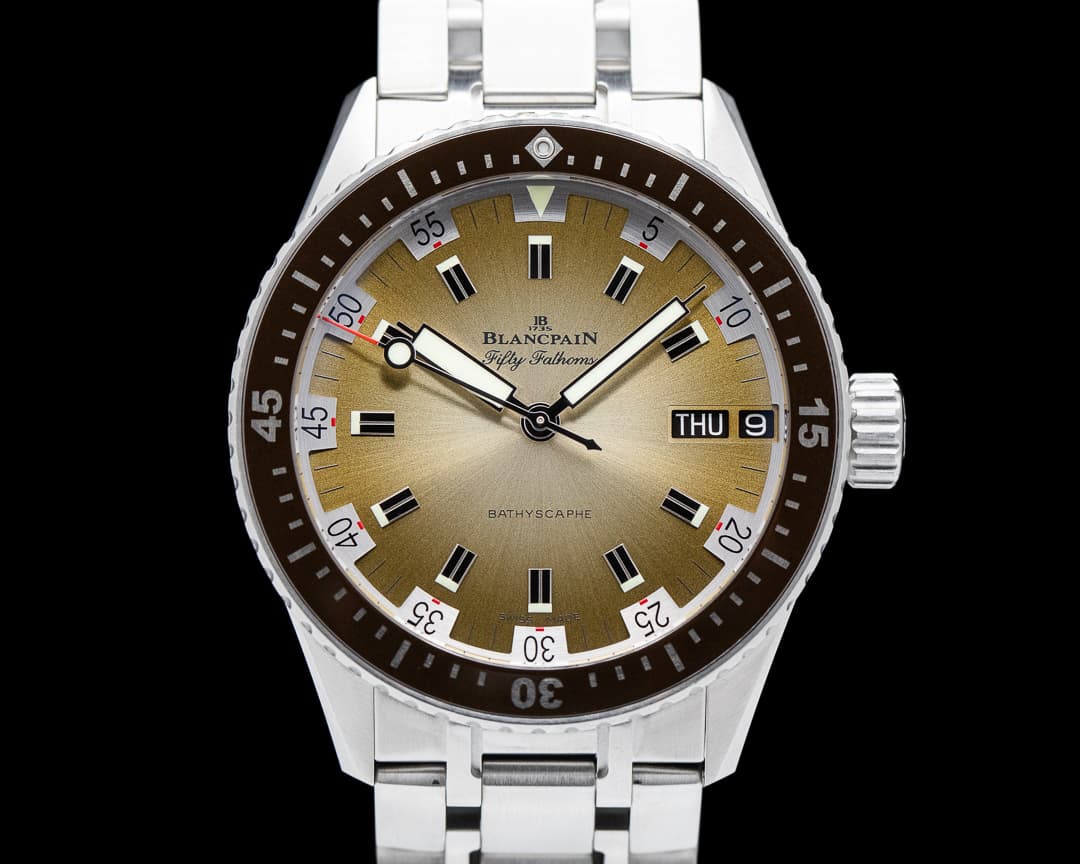 Blancpain Fifty Fathoms Bathyscaphe Day Date Desert Edition LE