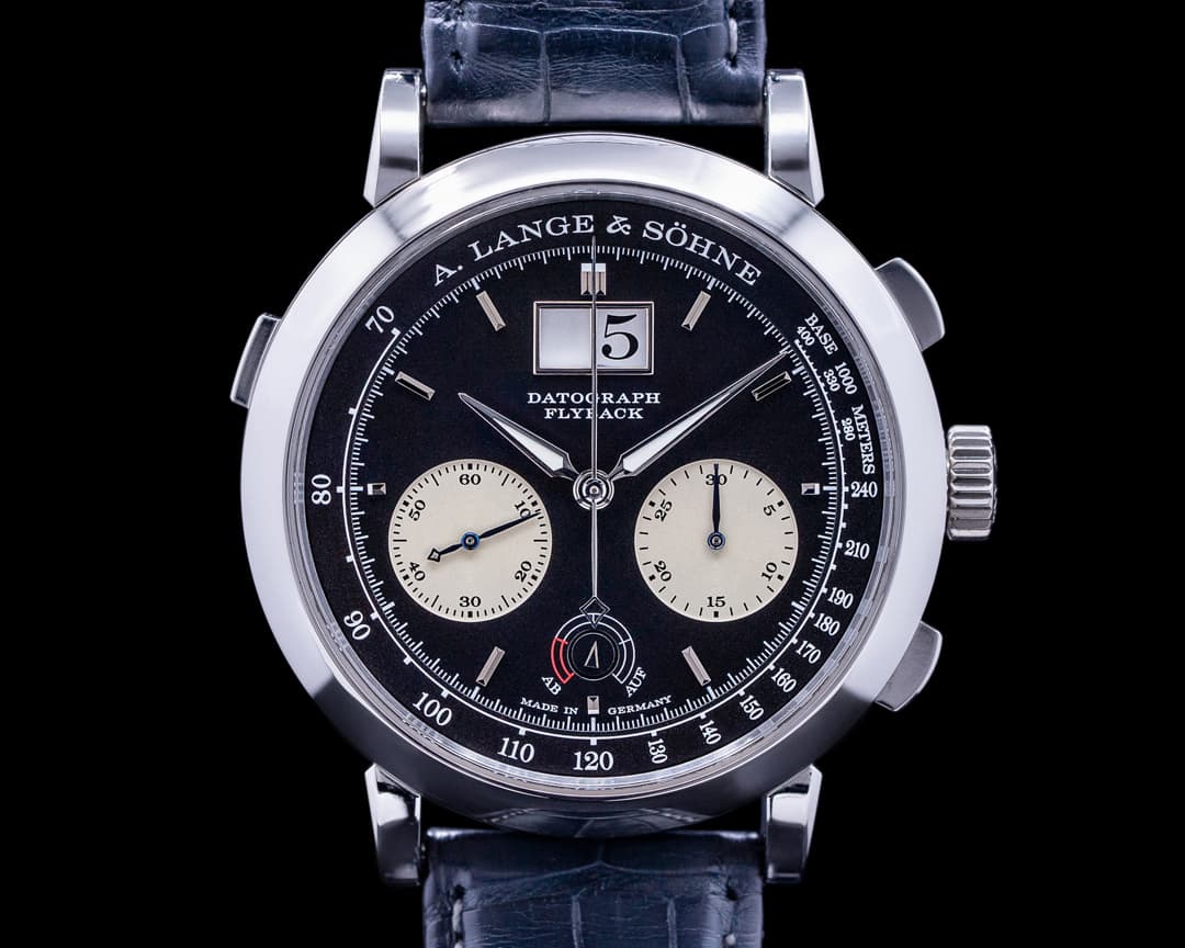 A. Lange and Sohne Datograph 405.035 Up / Down Platinum 41MM
