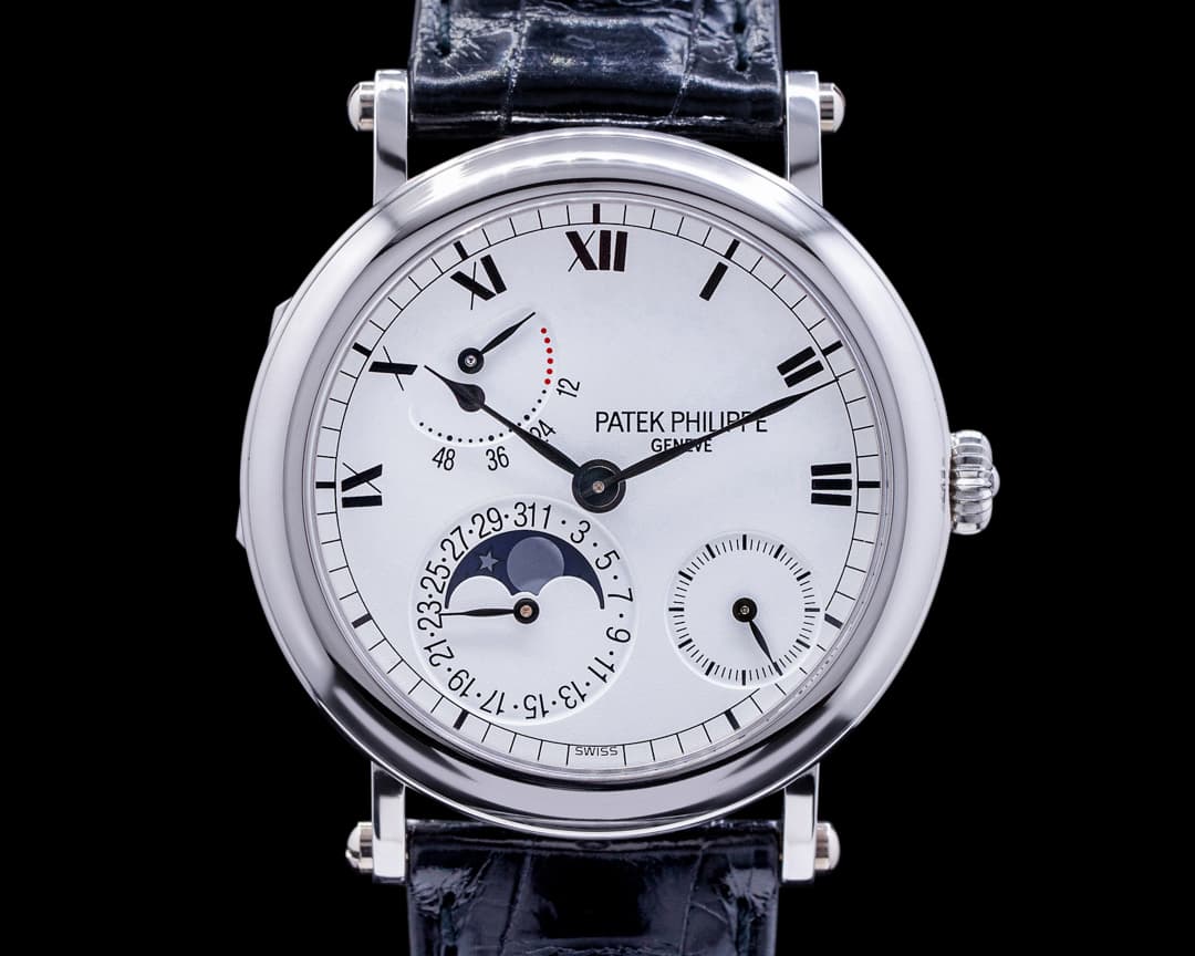 Patek Philippe Power Reserve 5054 Moonphase Platinum UNWORN RARE