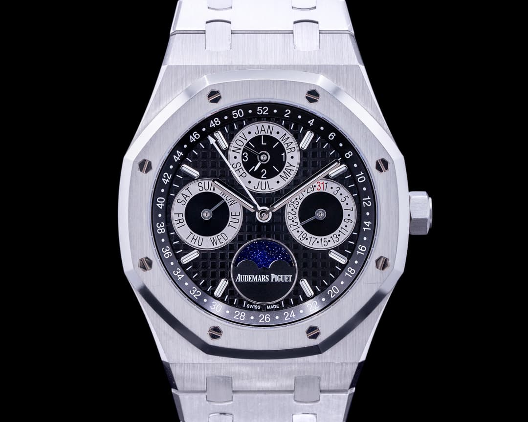 Audemars Piguet Royal Oak 26597PT YOSHIDA LIMITED Platinum / Black Dial 