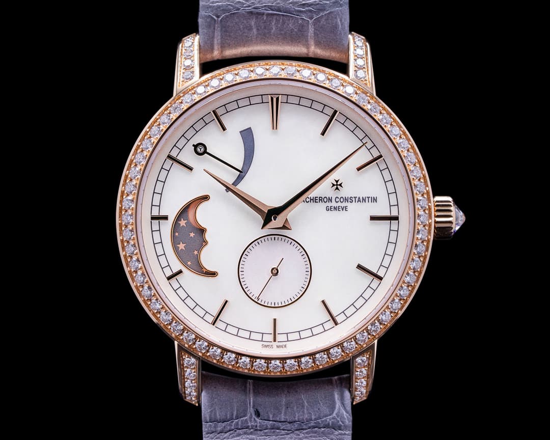 Vacheron Constantin Traditionnelle Moonphase
Manual Wind 18K Rose Gold