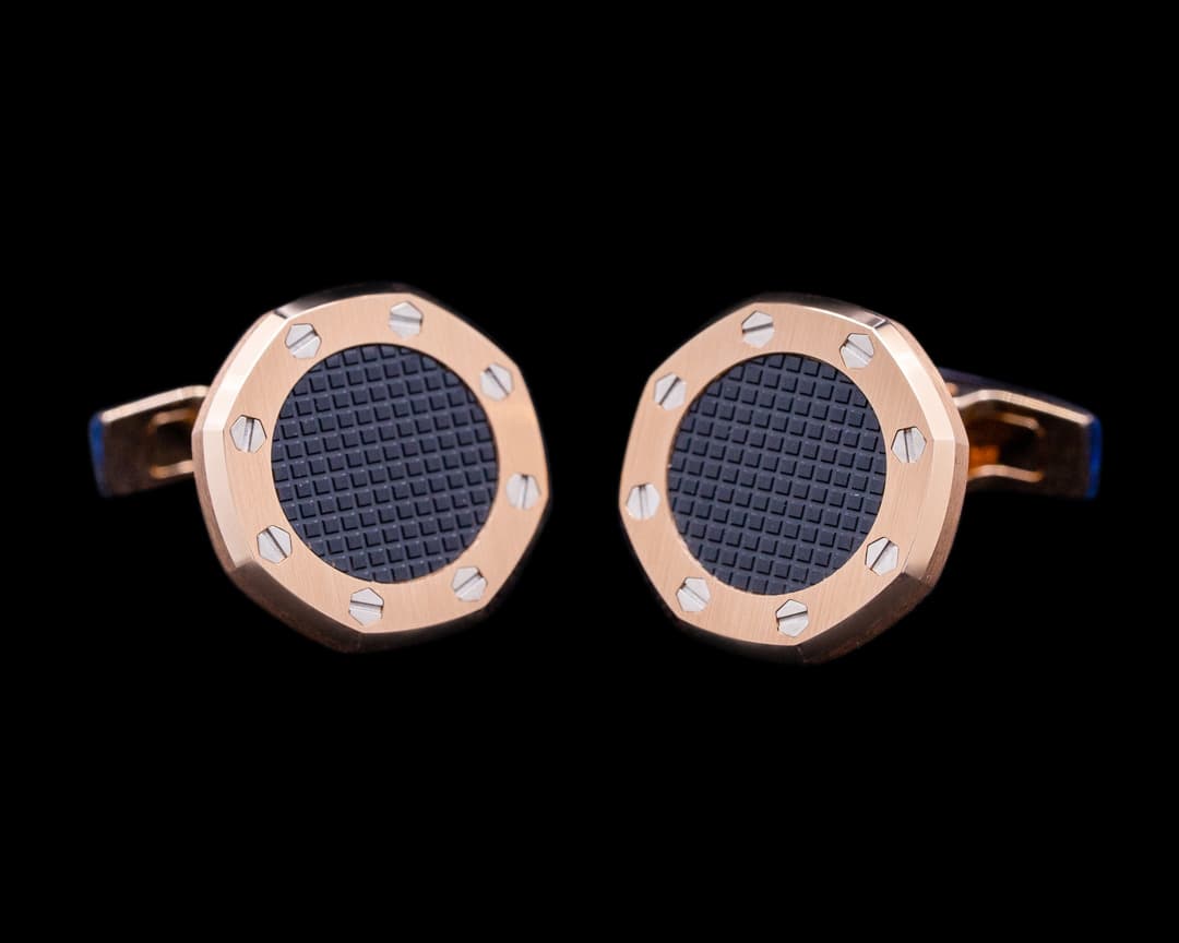 Audemars Piguet Audemars Piguet Cuff Links 18k Rose Gold
