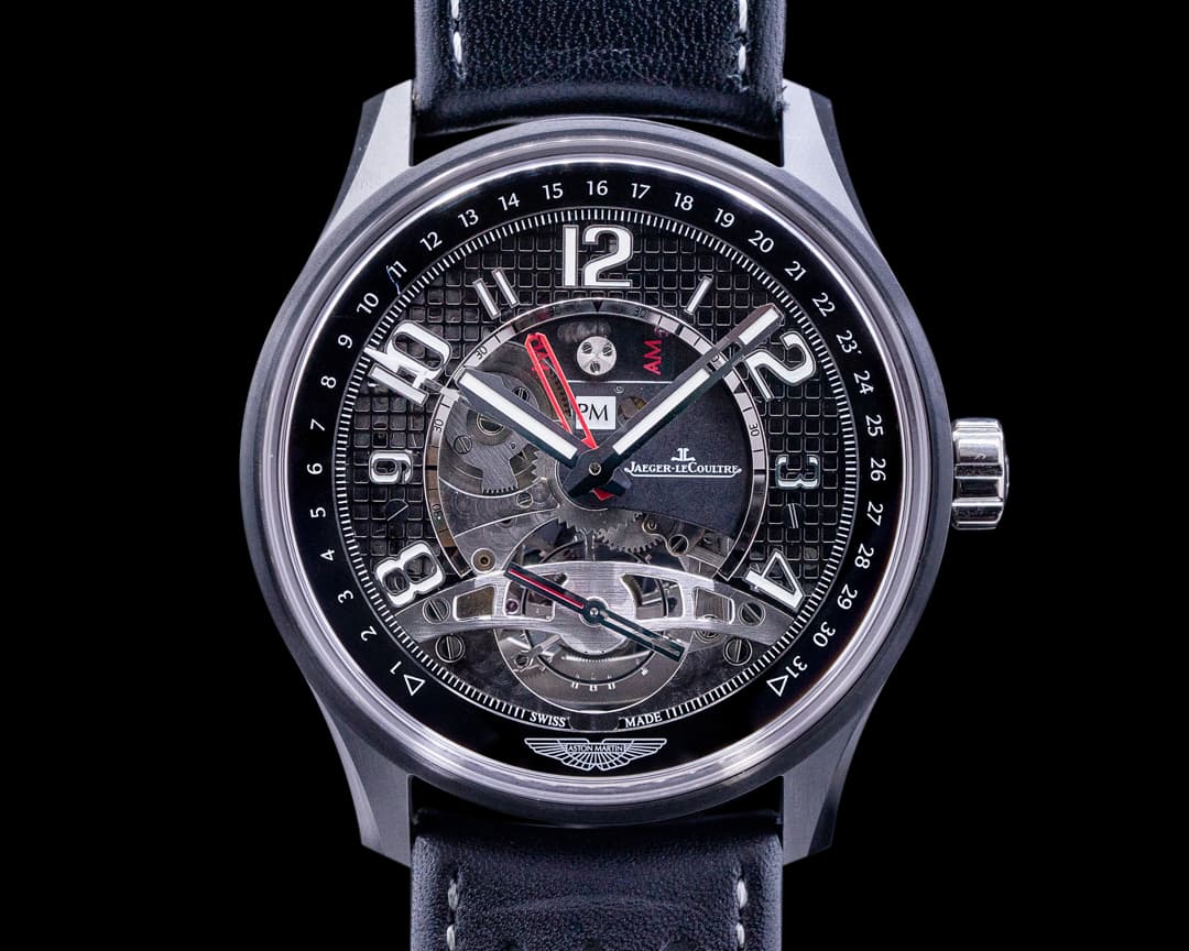Jaeger LeCoultre AMVOX3 Tourbillon GMT Aston Martin Ceramic LIMITED
