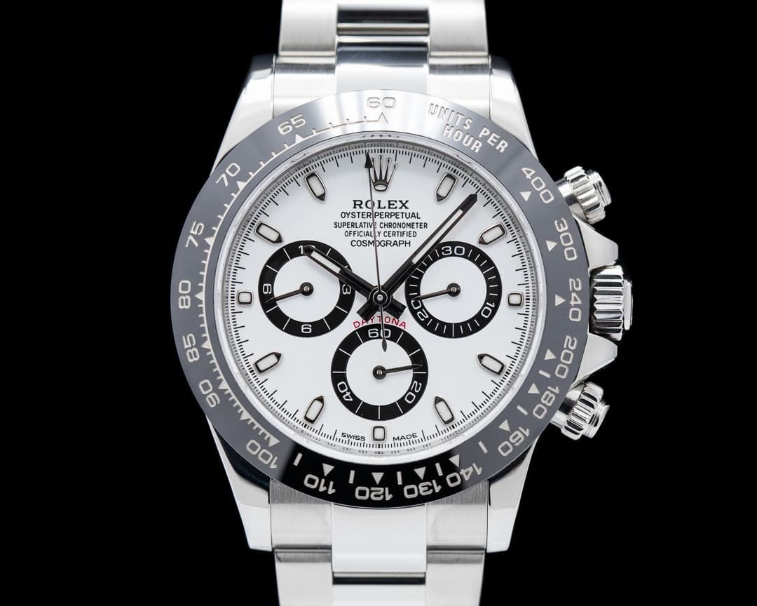 Rolex Daytona 116500LN Ceramic Bezel SS / White Dial