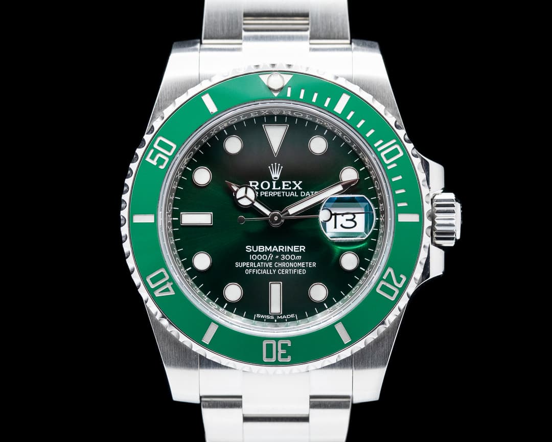Rolex Submariner "Hulk" Green Ceramic Bezel Green Dial SS 2019