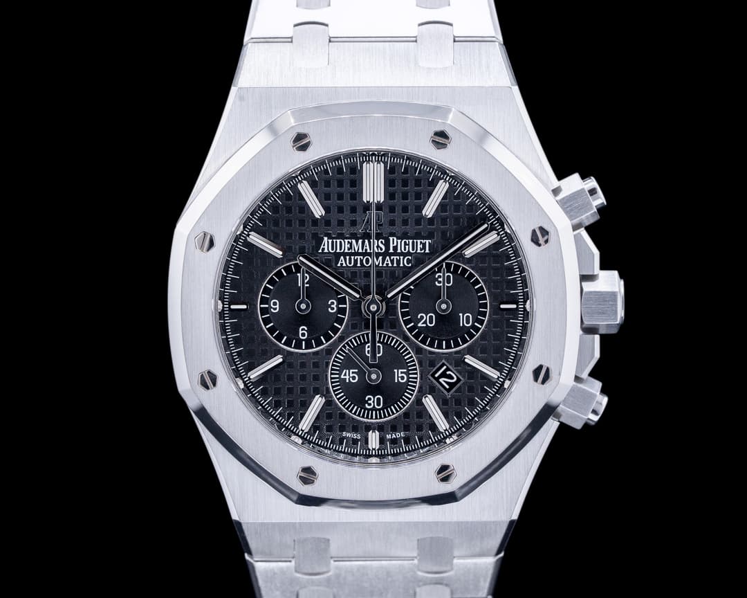 Audemars Piguet Royal Oak Chronograph Black Dial SS 41MM