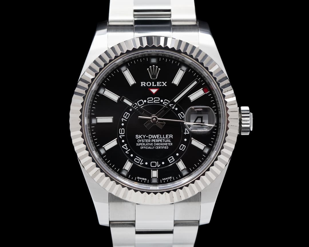 Rolex Sky Dweller 326934 Steel Black Dial
