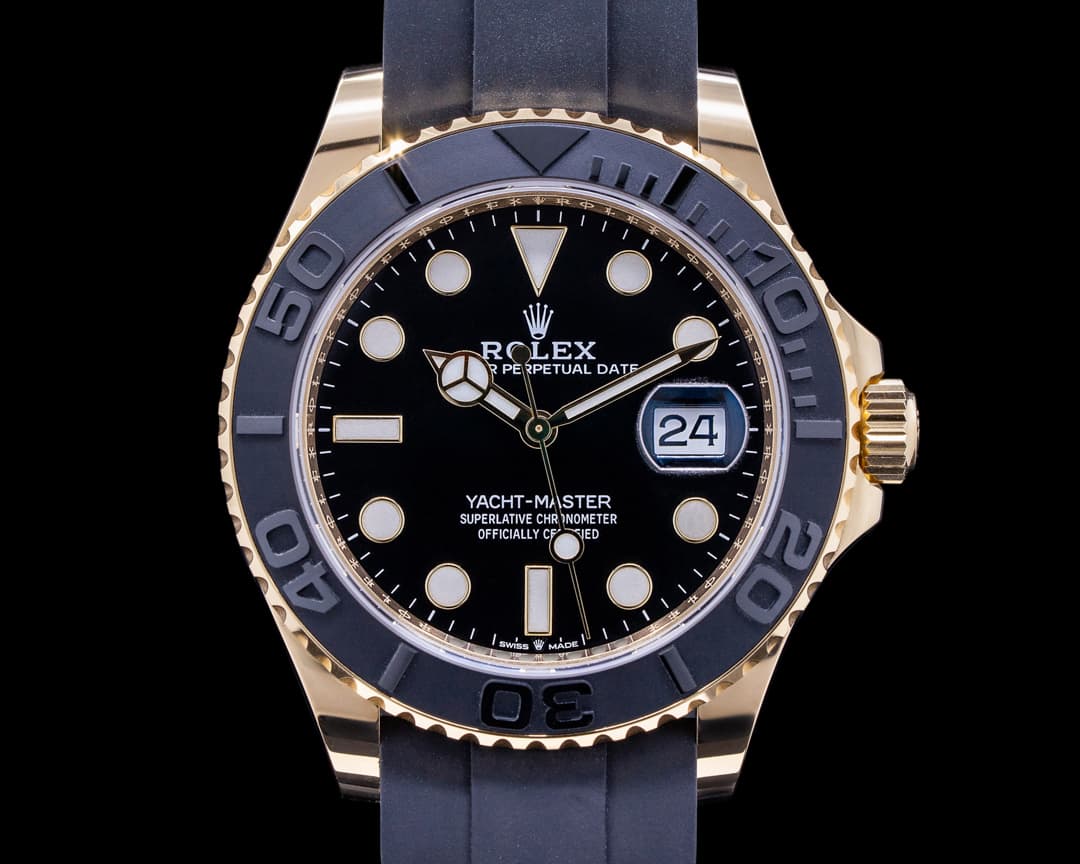 Rolex Yacht Master 18K Yellow Gold / Rubber 42MM 2022