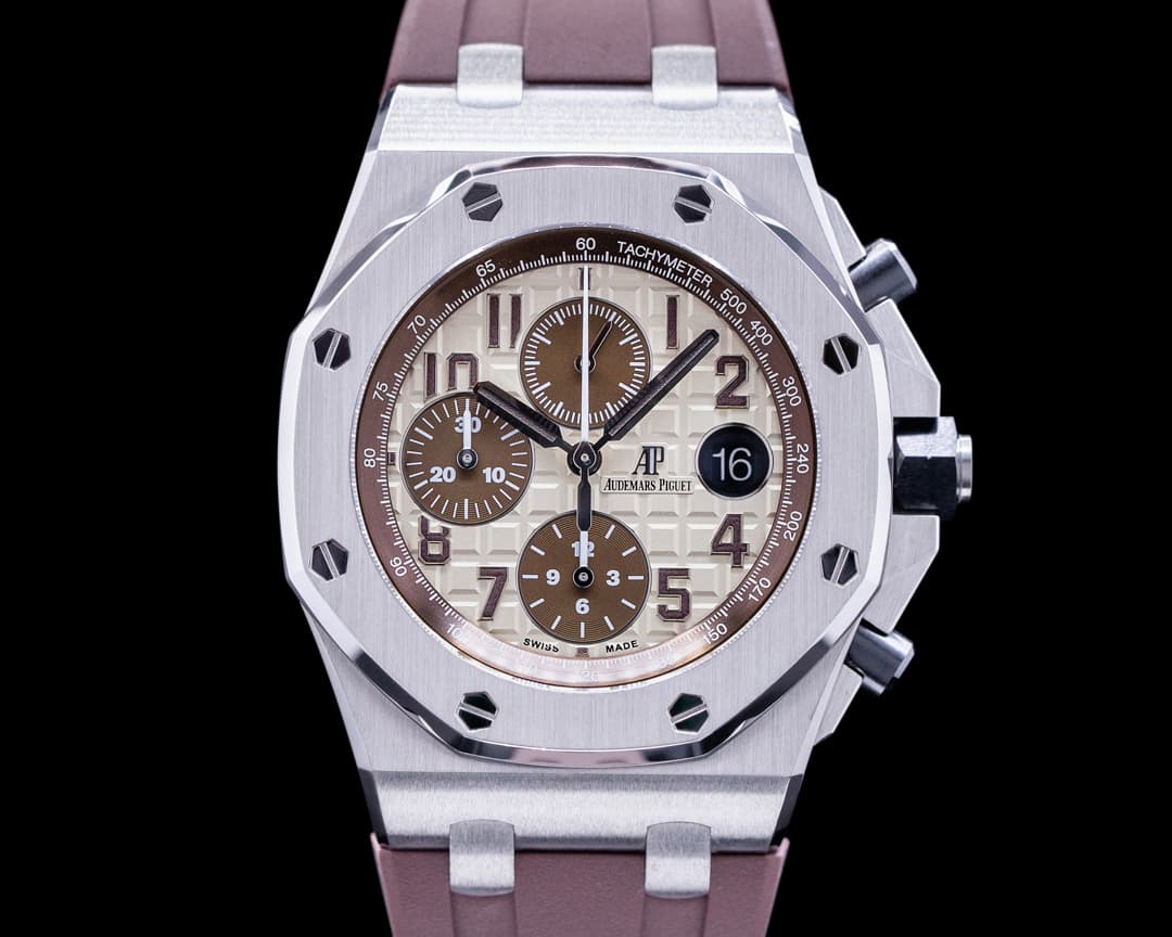Audemars Piguet Royal Oak 26470ST Offshore SAFARI SS / Alligator