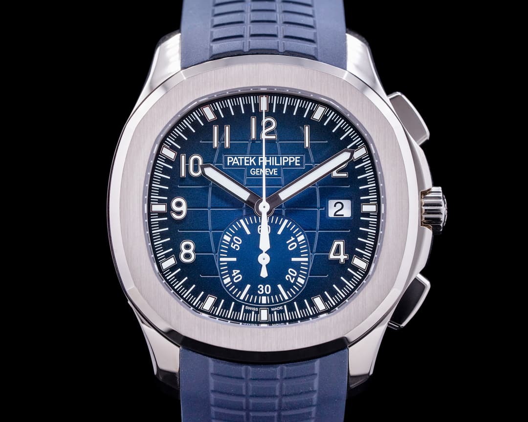 Patek Philippe 5968G Aquanaut Chronograph White Gold Blue Dial Chronograph UNWORN 2022