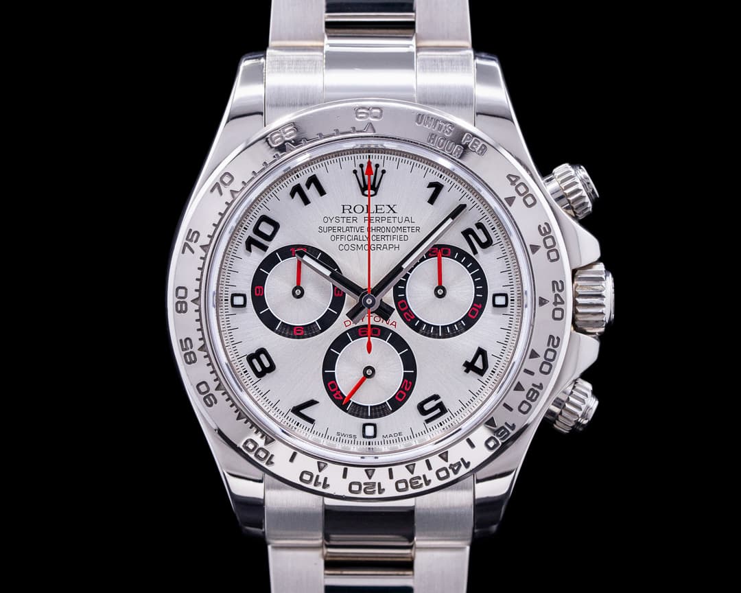 Rolex Daytona 116509 18k White Gold Racing Dial 