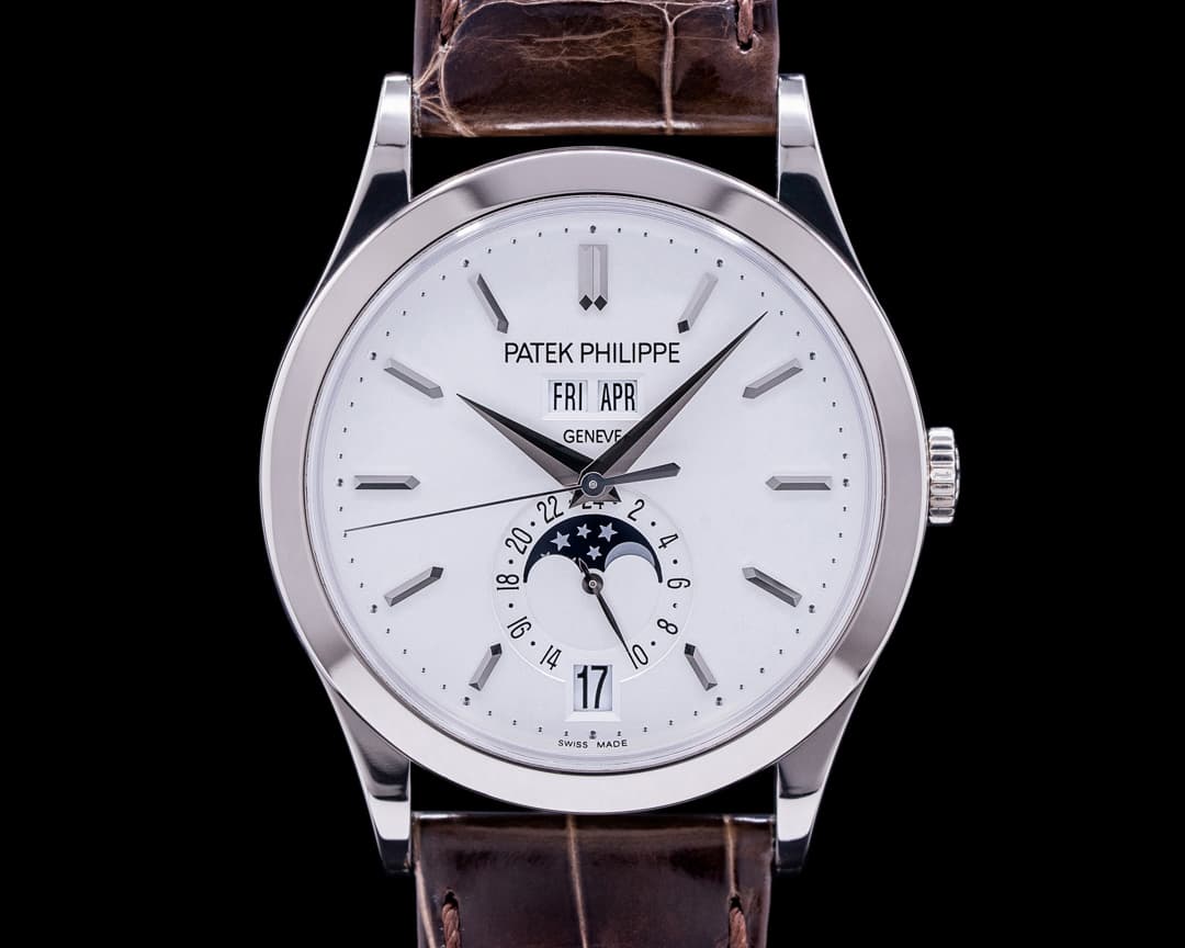Patek Philippe Annual Calendar 5396G Silver Dial 18K White Gold