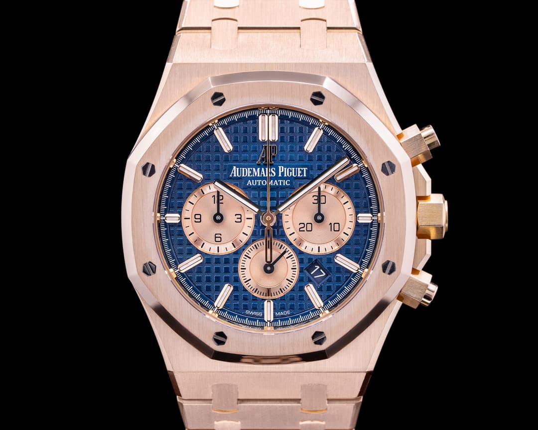 Audemars Piguet Royal Oak 26331OR Chronograph 26331OR Blue Dial RG 41MM 
